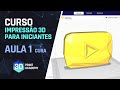 [Aula 1] CURSO IMPRESSÃO 3D para iniciantes com Cura 3D | Interface e Instalação da Impressora