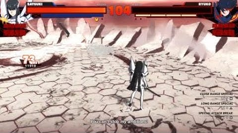 [KILL la KILL -IF-] ToD Satsuki Combo