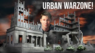 Realistic Urban Warzone Massive Ruined Skyscraper Terrain For Warhammer 40K And Horus Heresy
