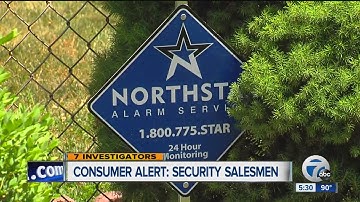 Consumer Alert: Home security companies