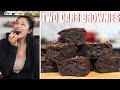 2 CARB Brownies! How to Make the Most AMAZING & EASIEST Brownies