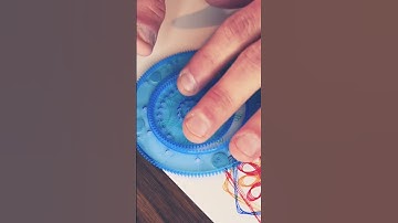 The MOST SATISFYING Spirograph Art Video!