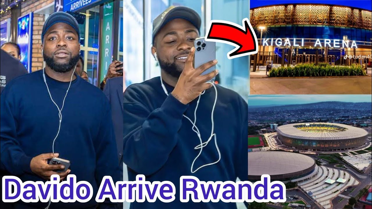 DAVIDO SHUT DOWN RWANDA AIRPORT AS HE ARRIVE KIGALI FOR HIS 5IVE ALIVE ...