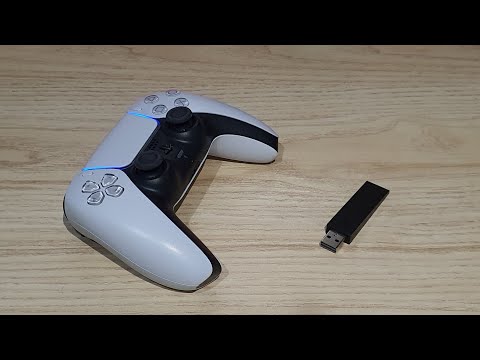 Can you connect PS5 DualSense 5 Controller to PC with  DualShock 4 USB Wireless Adapter / Dongle?