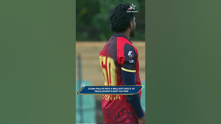 LPL 2024 | Glenn Phillips takes Colombo Strikers to a par total | #LPLOnStar