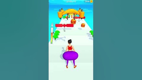 twerk run 3d gameplay lvl-11 || #shorts