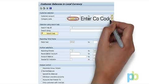 AR Customer Balances - S_ALR_87012172 FREE SAP Training