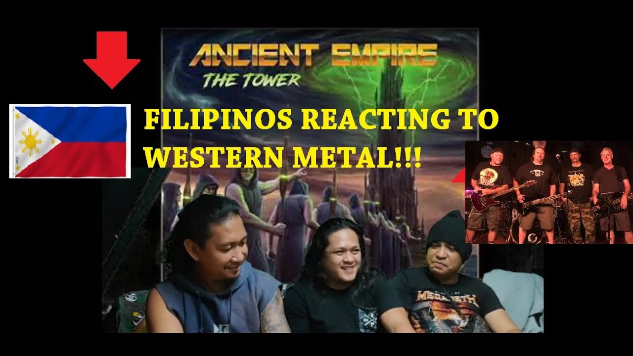 Asian Pinoy reacts to Western Metal ( Band Ancient Empire) The Tower Reaction Video YouTube