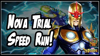 Nova Trial Difficulty 8 Speed Run With 105 Pacts Equipped (Guide Set Up) - Marvel Strike Force