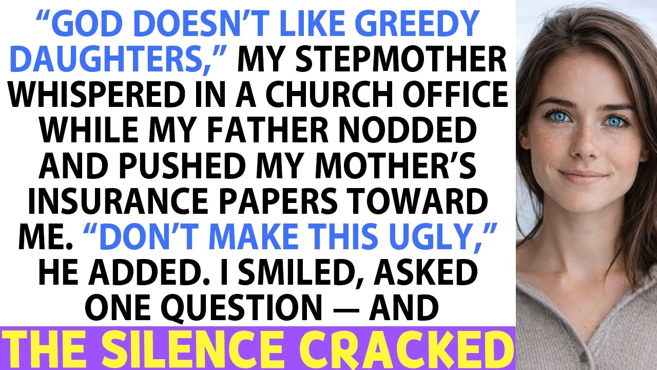 My Dad And Stepmom Staged A Church Meeting To Take Mom’s Insurance — Until I Asked One Question…