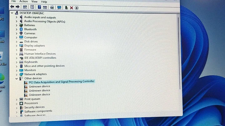 How to install Pci Data Acquisition and signal processing controller not installing in hp laptop