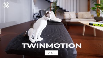Twinmotion 2022.2 |🔥 Livingroom Render 🔥| ⭐⭐[ Quick Tutorial ]