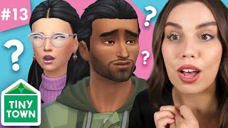 House tour and our new neighbour! 🏠 Sims 4 TINY TOWN 💜 Purple #13 screenshot 2