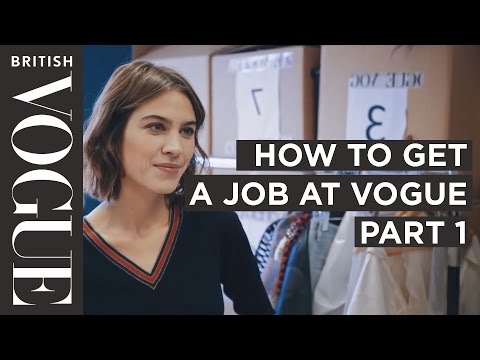 Video: How To Get A Job In A Fashion Magazine