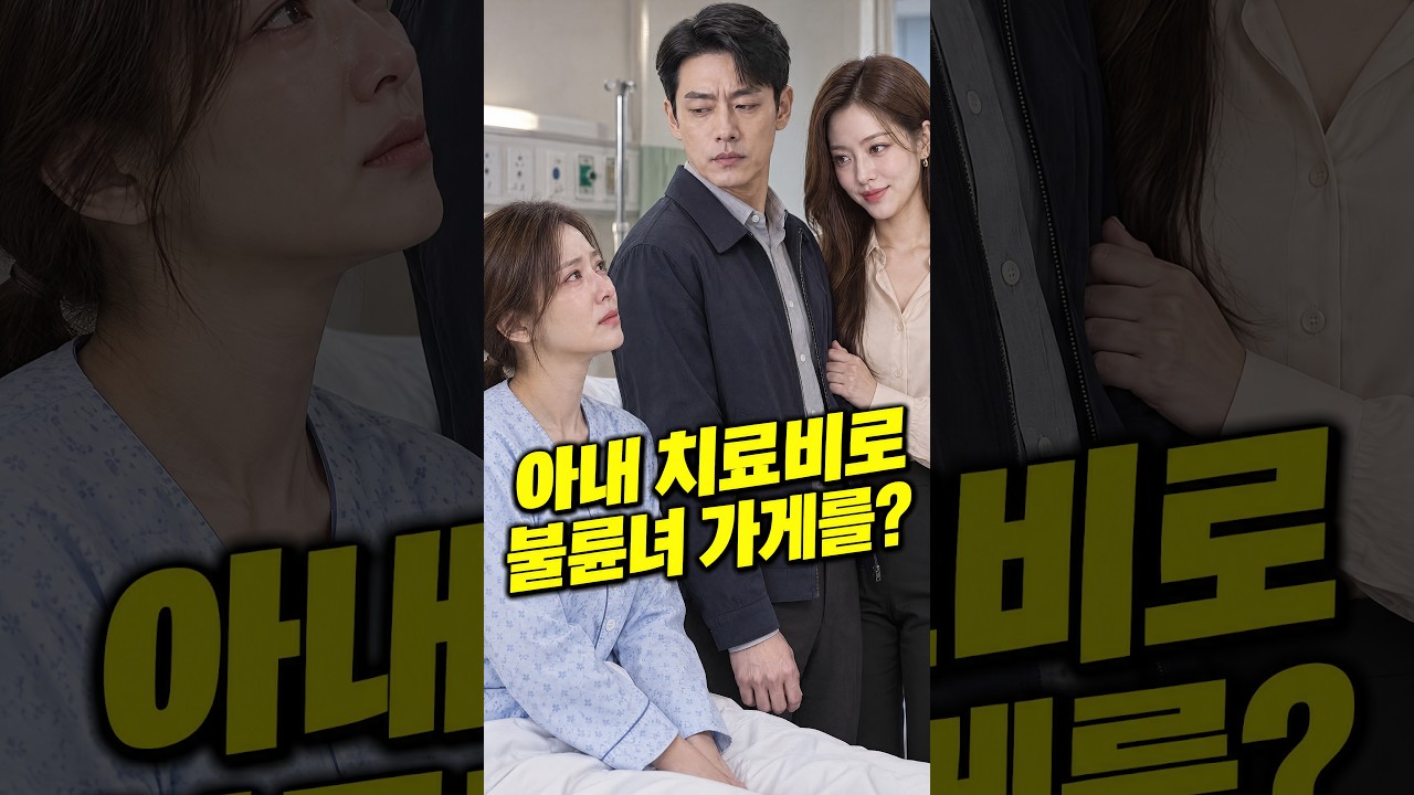아픈 아내 치료비로 불륜녀 가게 차려준 남편의 최후