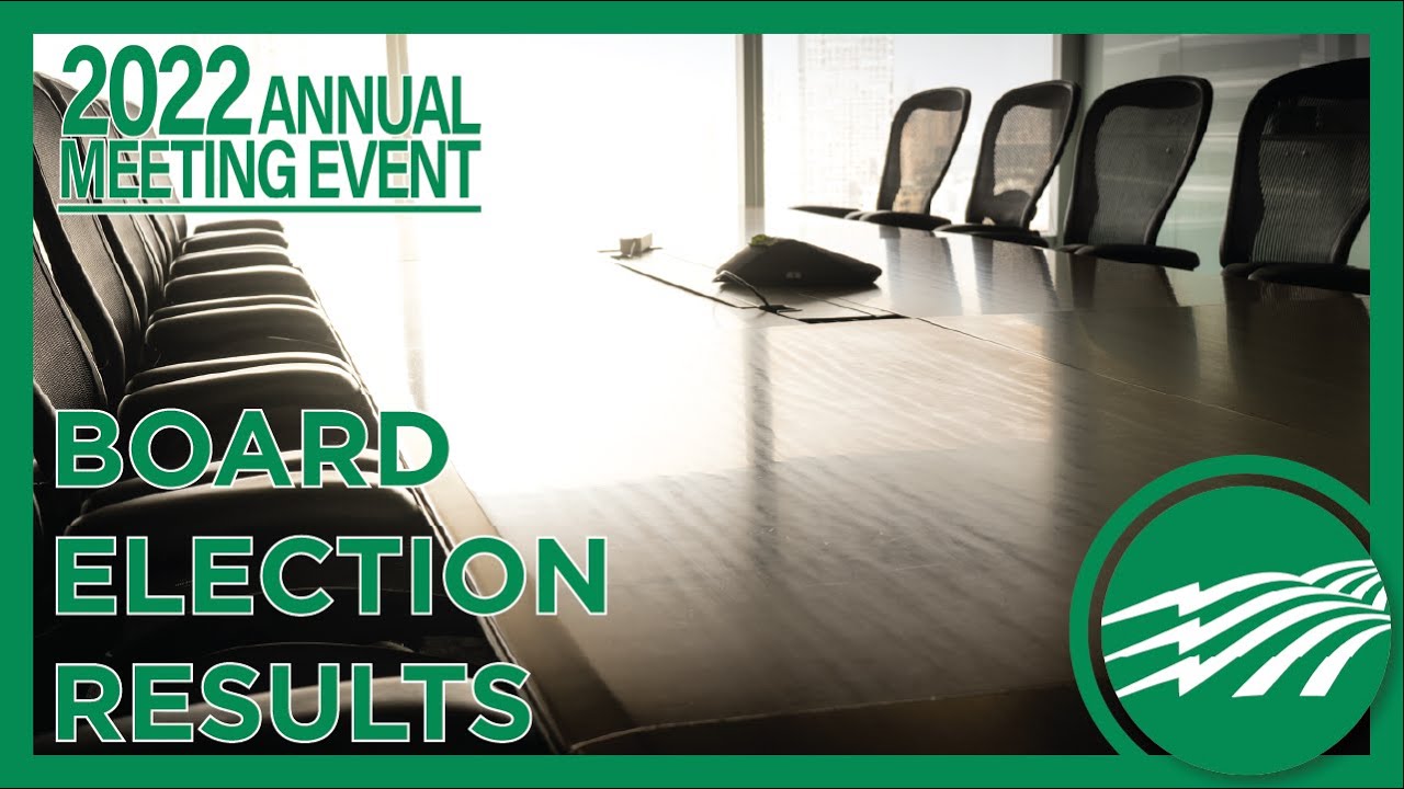 Sussex Rural Electric Cooperative's 2022 Election Results 2022 Online