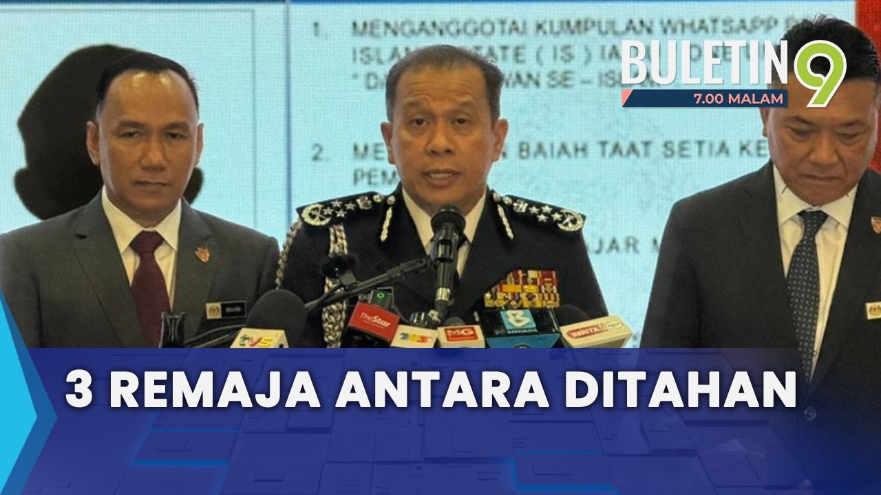 Enam Lelaki Tempatan Termasuk Tiga Remaja Ditahan, Berkaitan Aktiviti Kumpulan IS (B9)