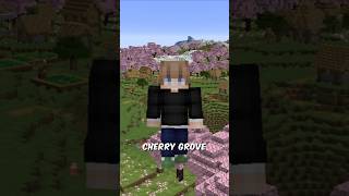 This Minecraft Cherry Grove Seed Has 3 Villages at Spawn… #Minecraft #MinecraftShorts #CherryGrove