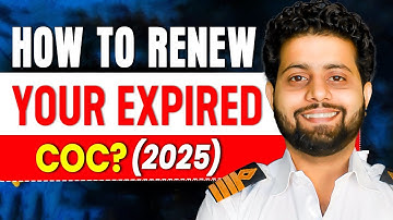 How to renew your expired COC? (2025)