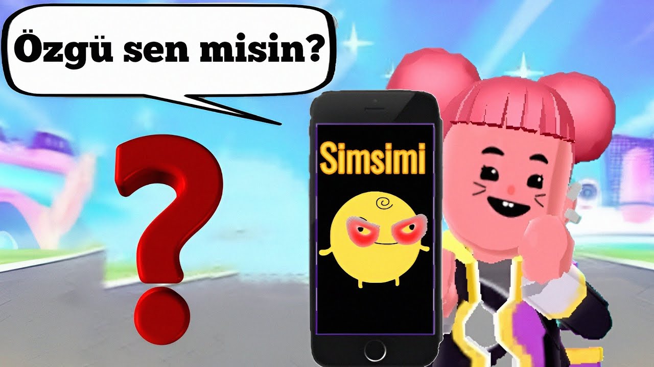 SİMSİMİ İLE ÖZGÜŞ TV GİBİYMİŞ GİBİ KONUŞTUM🤭 | PK XD MAYA