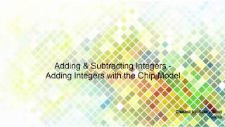 ASI -  Adding Integers with the Chip Model