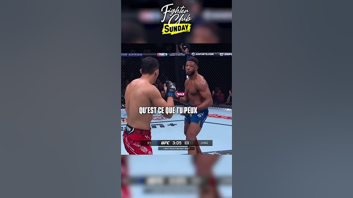 Oumar Sy prépare son entrée dans le top 15 de l'UFC