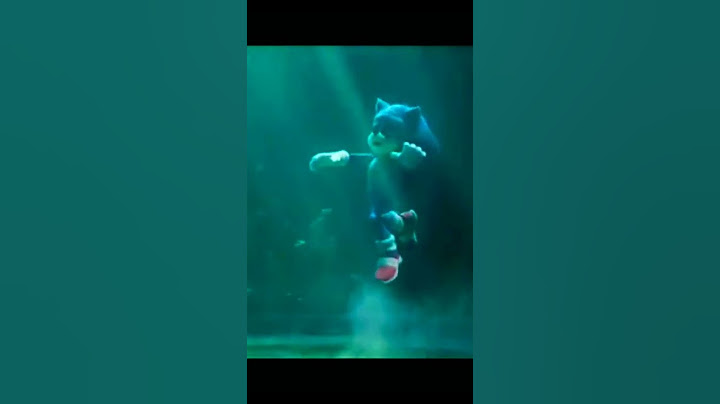 Sonic se afogando 🤢