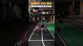 How to do Manmakers. 💪 #fitness #workout #motivation