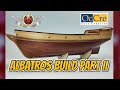 OcCre. ocio Creativo 1/100 "ALBATROS" BUILD PART II Plamo Build Naval Modeling