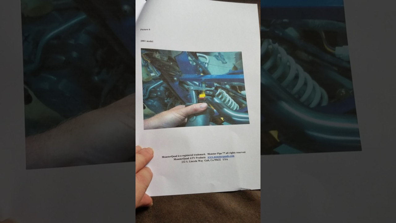 MonsterQuad ATVs instructions