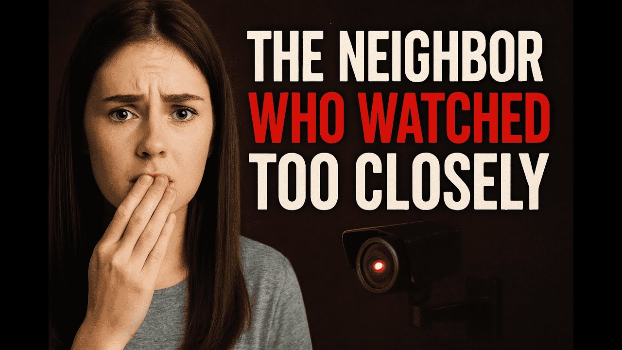 THE NEIGHBOR WHO WATCHED TOO CLOSELY: THE HIDDEN CAMERA CASE - YouTube