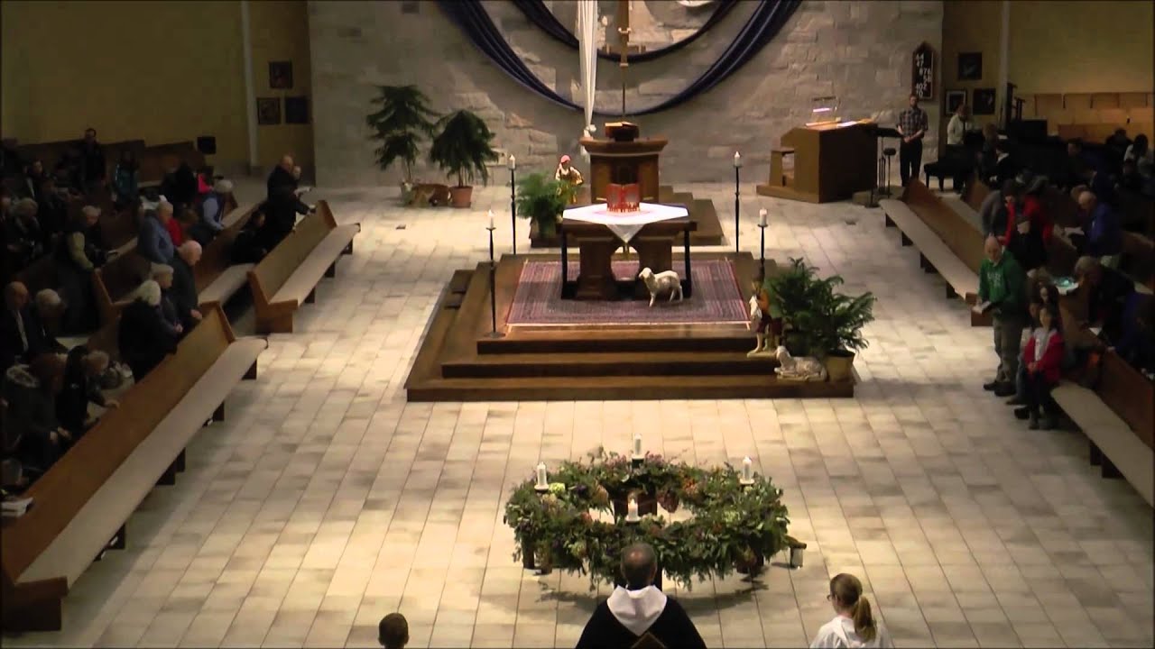 Our Lady of Lourdes De Pere Liturgy Advent 2015 Week 2 YouTube