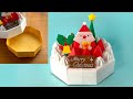 【折り紙】クリスマスケーキ（ギフトボックス・小物入れにもなります）の作り方〈クリスマス作品〉