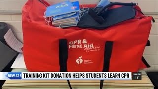 CPR kits train GRPS students to save lives