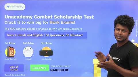 I Hope You Are Preparing ||   Combat Exam||   Naresh Kumar