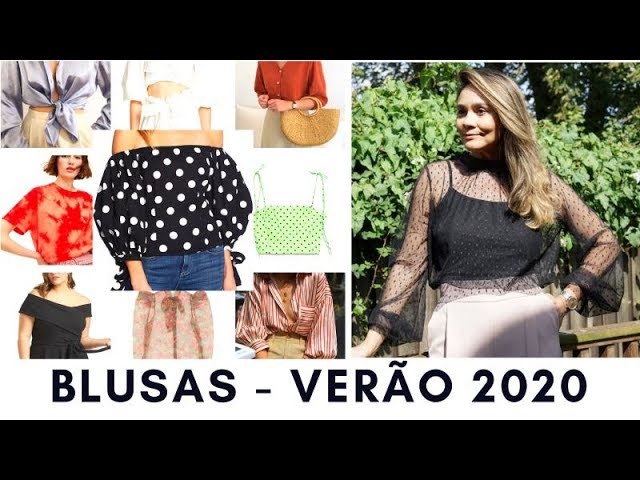 modelo de blusa para verão