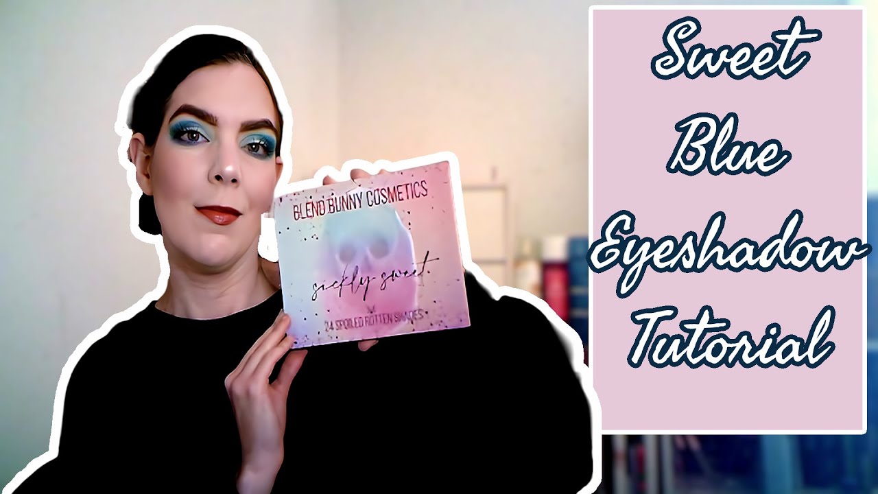 Unleash a STUNNING Look with Blue Eyeshadow from Blend Bunny Cosmetics!