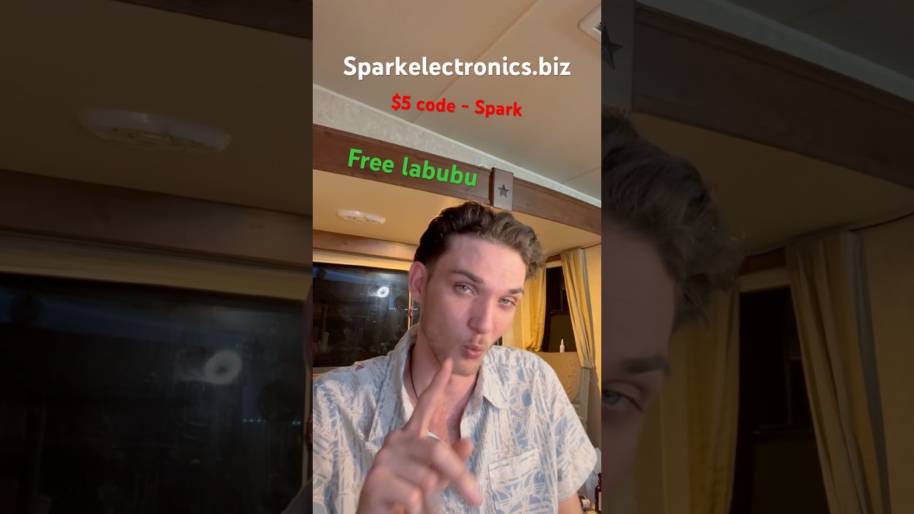 Free labubu with every $50 purchase   Use code- spark  for $5 off. 