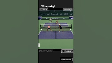 Thumbnail of Pickleball at USA Nationals: EVA WELSHER DIG #shorts