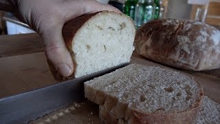 Easy Sourdough Bread: From Mixing to Baking in a Wood Cookstove