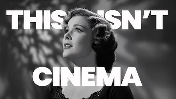 AI Will NEVER Produce Cinema