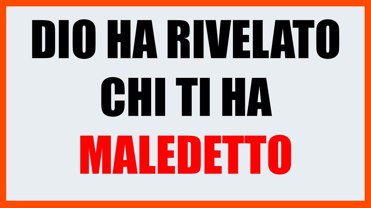 🧿 QUESTA DONNA HA USATO LA MAGIA NERA CONTRO DI TE – Ma ORA LO STO ROMPENDO!