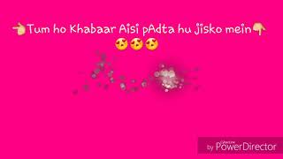Rozana ( Phir se) by lyrical videos