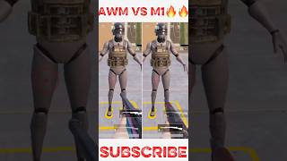 AWM VS M1 FIRE RATE 🔥🔥 #shorts #bgmi #youtubeshorts #shortsfeed #viralshorts #trendingshorts