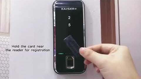 How to use KAISER+ Smart Lock _Grill Lock