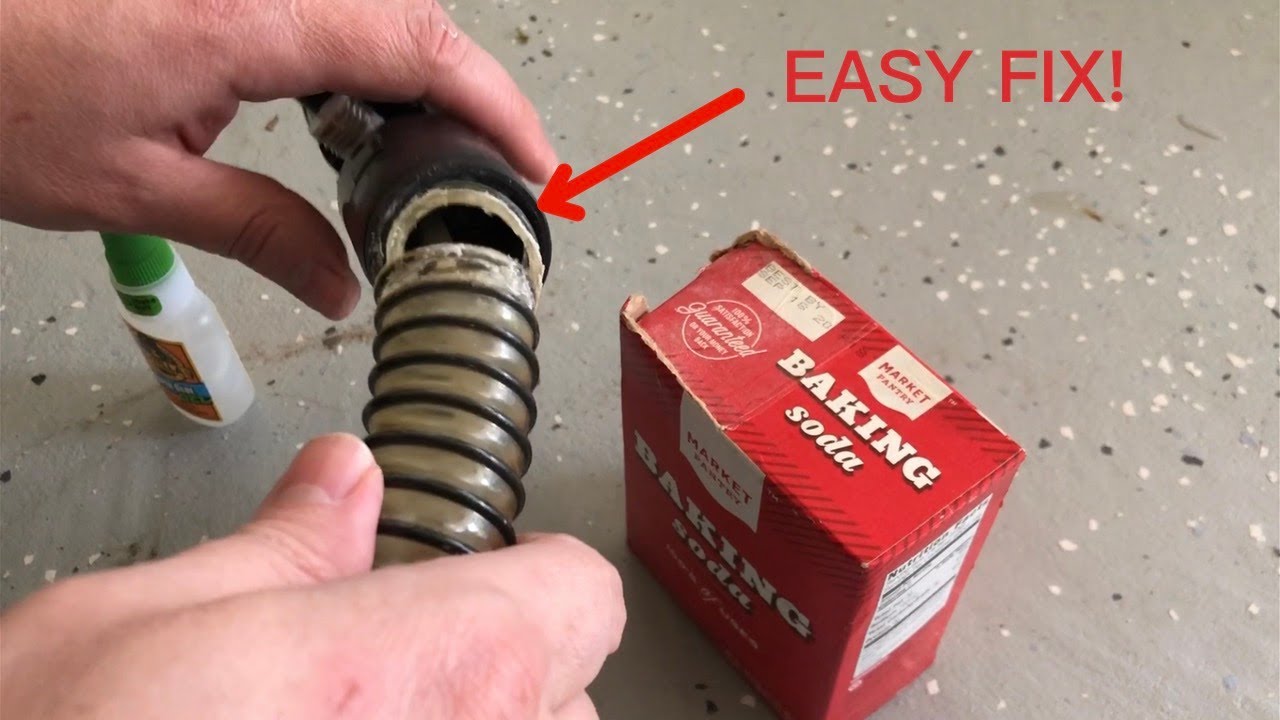 How To Fix a Hose (Bissell Shampoo Vacuum) YouTube