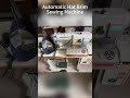 hat brim sewing machine #machine