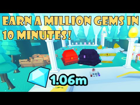(PATCHED) HOW TO GET 1M GEMS IN 10MIN?!! - (Pet Sim X)