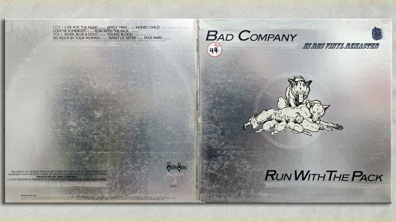 Bad Company - Young Blood - HiRes Vinyl Remaster - YouTube