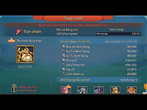 เกม lords mobile  Update New  Mini trap bắt tướng rồi nek - Lords mobile